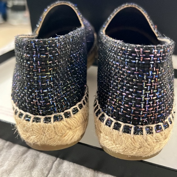 Chanel authentic Tweed espadrilles multi color - Picture 3 of 7